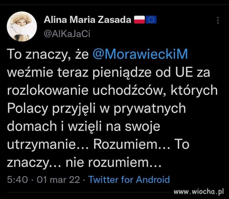 Ty nie rozumiesz, a Morawieckiemu kieszeń puchnie 