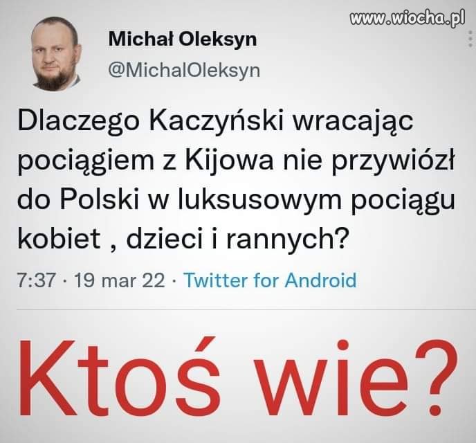 Pytanie dnia.