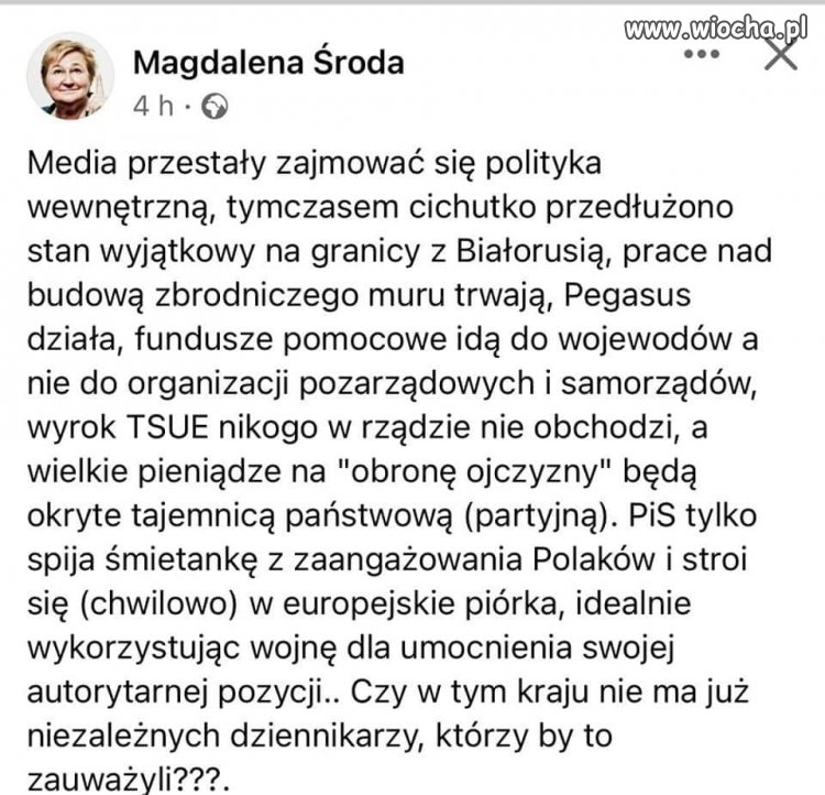 Media przestały zajmować się polityką 