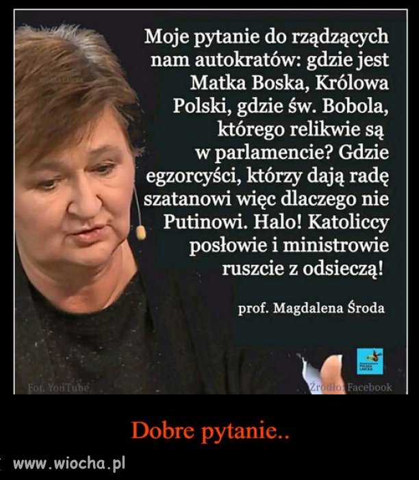 Różaniec w ręce i na Putina!
