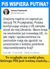 PiS wspiera Putina 