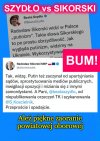 Szydło vs  Sikorski 