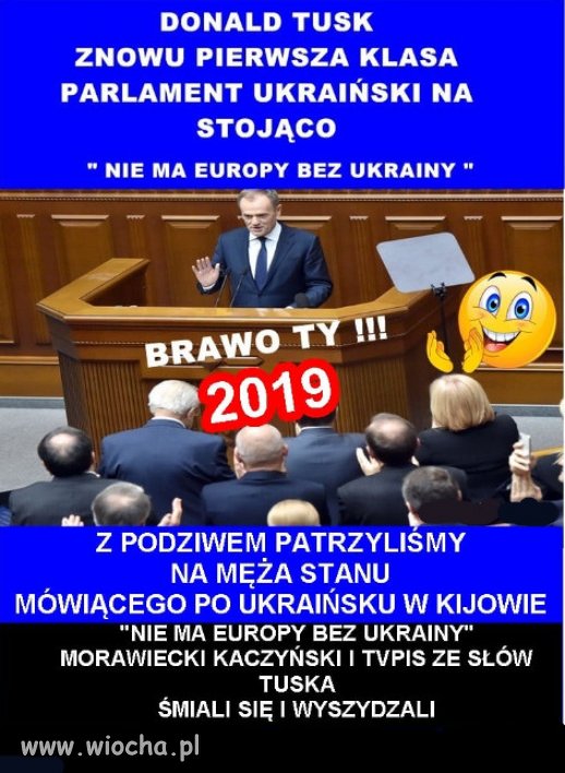 Donald Tusk to  nadzieja dla Polski!