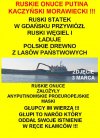 Tak wyglądają sankcje PiSu, dla Rosji Putina...