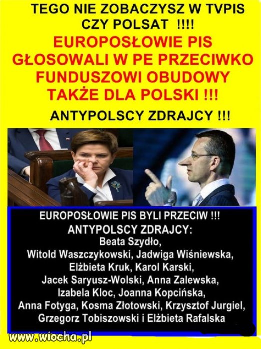 A wszystko wina Tuska, zgodnie z rzadowa propaganda...