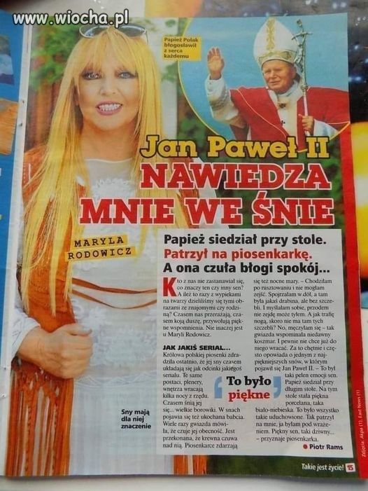 JPII zakochany w Maryli ?