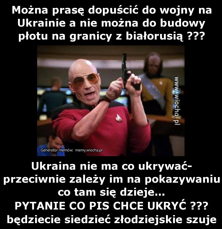 Można prasę dopuścić do wojny na Ukrainie a nie