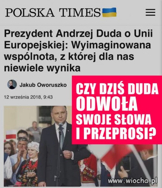 Czy jeszcze ktos traktuje powaznie tego komika?