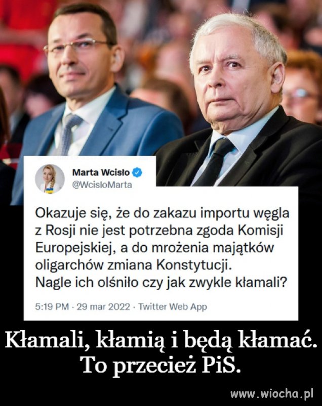 Kłamali, kłamią i będą kłamać.
