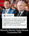 Kłamali, kłamią i będą kłamać.