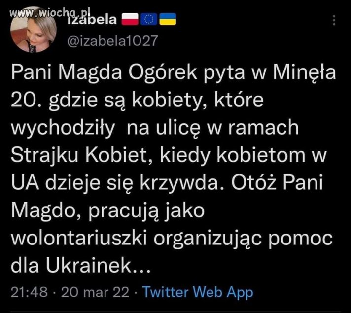 A co zrobiła pani ogórkowa dla uchodźców