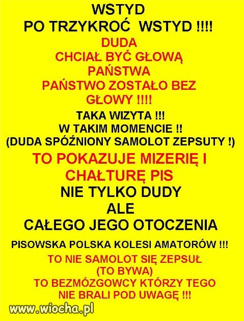  Wstyd Wstyd na cały świat!!!