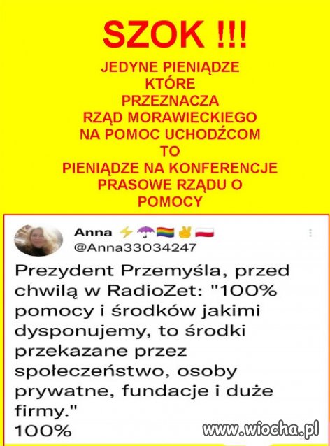 Rząd pomaga wyłącznie tylko sobie !