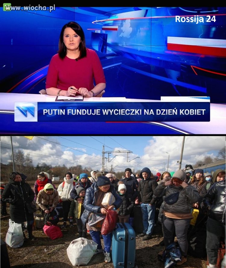 Dzień Kobiet na Ukrainie wg. Putina