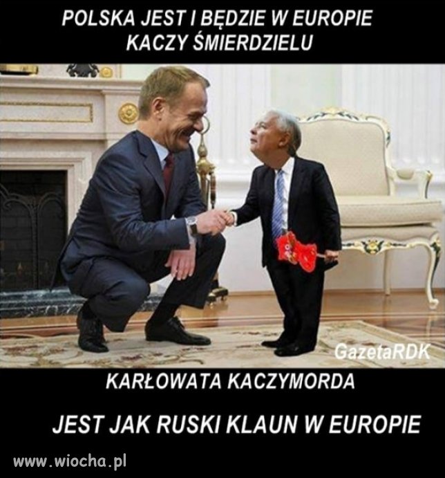 Tak to teraz wyglada, dlatego taka nienawisc do Tuska...