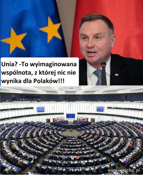 UE to wyimaginowana wspólnota - A. Duda