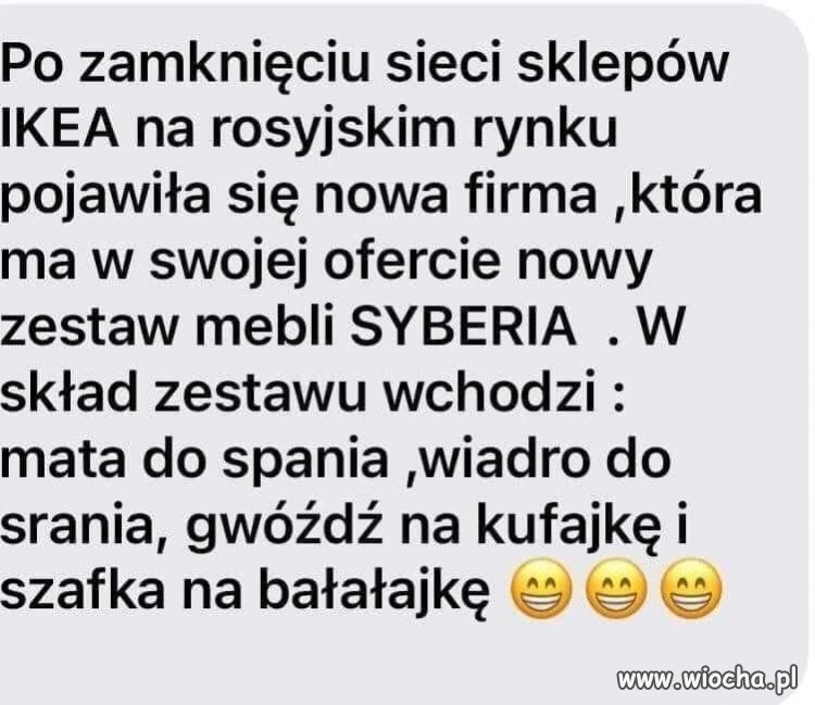 W Rosji będzie IDEA zamiast IKEA