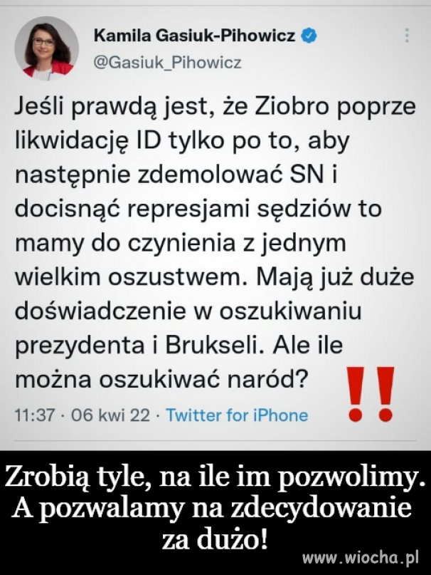 Jak długo będziemy im na to pozwalać ?