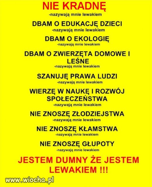 Patrząc na to co wyprawiają "prawacy",