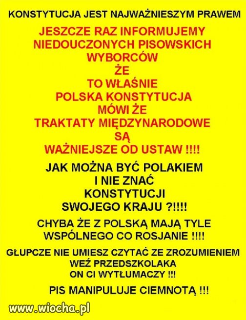 Putinowskie PiSiory rzadza Polska...