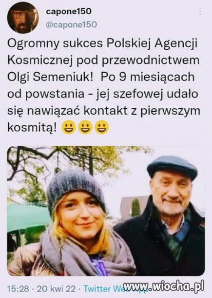  Z cyklu:  Komiczne Sukcesy PiSu...