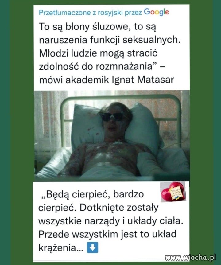 Ruski ork po pobycie w Czerwonym Lesie.  