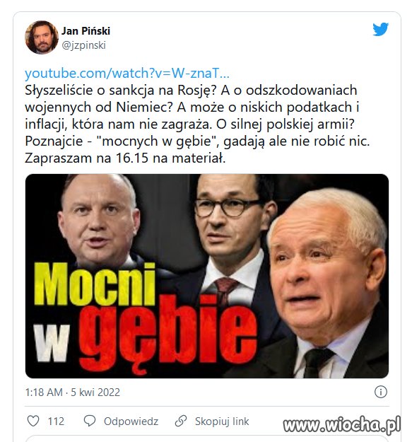 PiS nie wprowadził sankcji na Rosję. I nie jest to przypadek.
