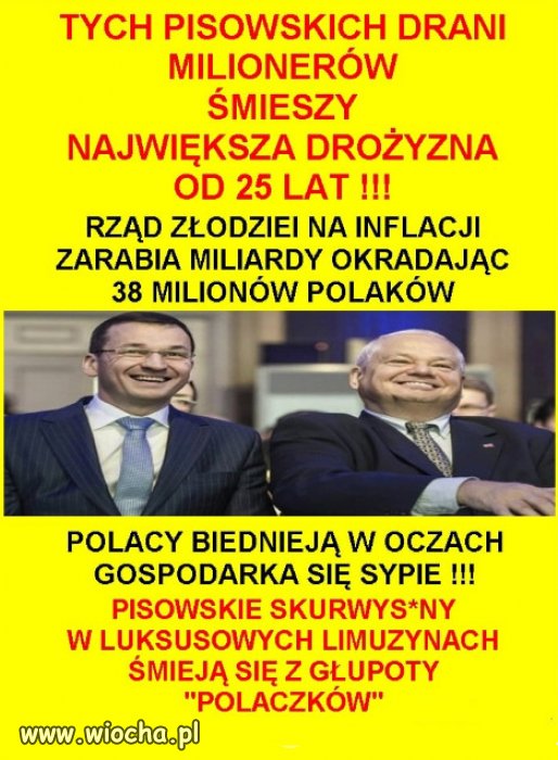 Z taka zgraja, nieudacznikow, Polska nie potrzebuje wrogow...