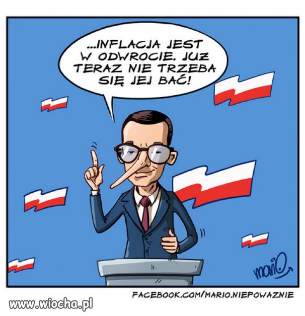Bo jak klamac to jak Morawiecki...