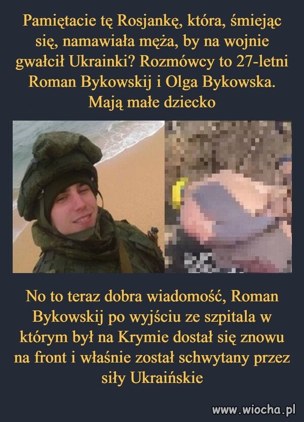 Mam nadzieje że dostanie to na co zasłużył 