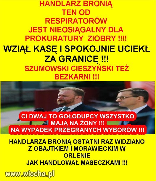 Tak dziala Mafia Prawych i Sprawiedliwych...
