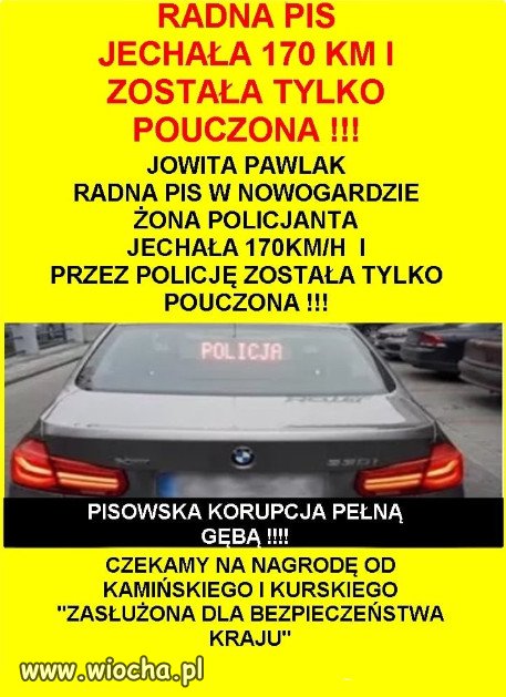 PiSiory to nowa "elyta" ponad prawem, im wszystko wolno!