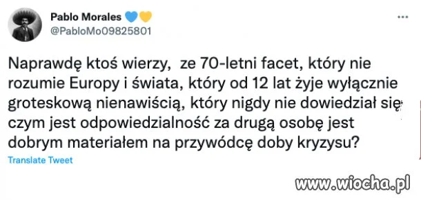 Trudno się nie zgodzić z tym: