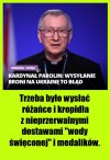 Trzeba było wysłać różańce i kropidła z zapasami wody ''święconej''
