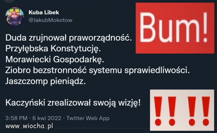 Polska w ruinie. Hasło wyborcze pis zrealizowali bezbłędnie.