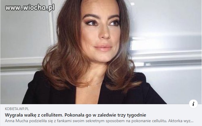 Mucha pokonała po ciężkiej walce celulit
