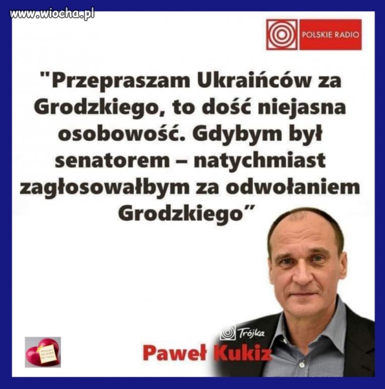 Jak nisko może upaść człowiek. 