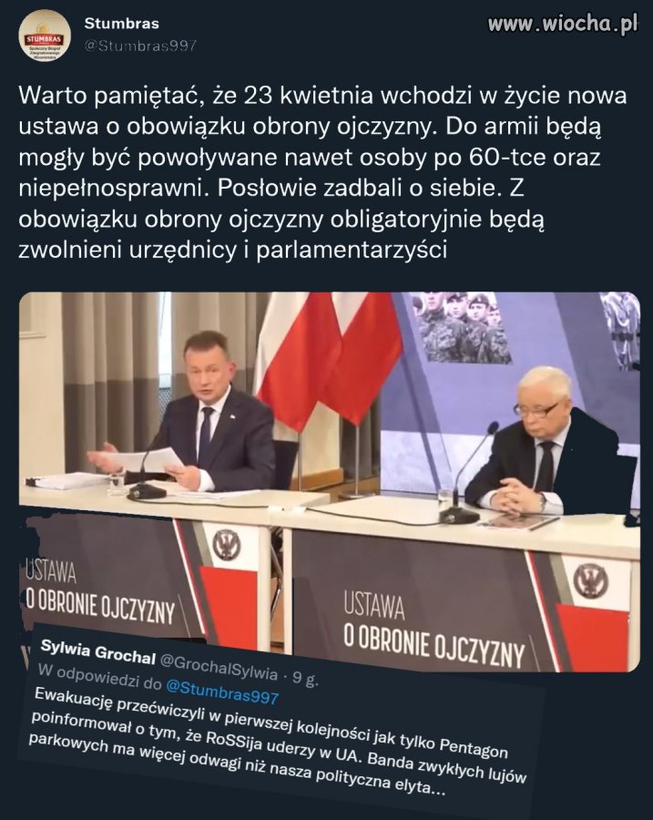 I tak, w razie ataku na nas, pierwsi uciekną z Polski