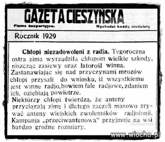 Na polskiej wsi bez zmian...