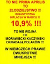 Kupowane wladzy przez PiS kosztuje...teraz placa wszyscy!
