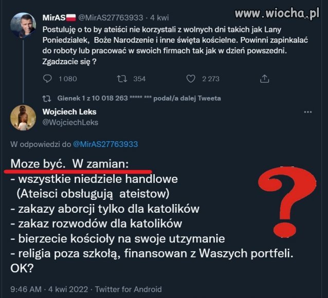 A może w zamian...
