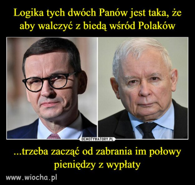 Potem rozdaja te pieniadze nie pracujacym...