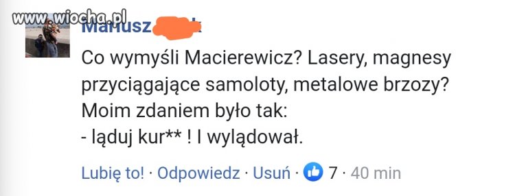 Wizje Macierewicza