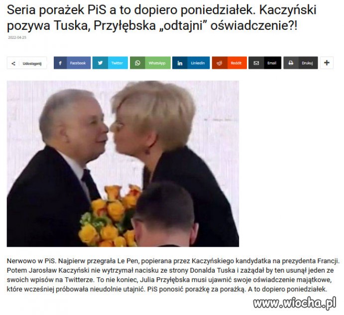 Kaczyński najwyraźniej nie trzyma ciśnienia.