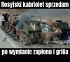 Rosyjski kabriolet "Putin Zet"