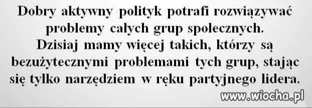 Trudno się z tym nie zgodzić