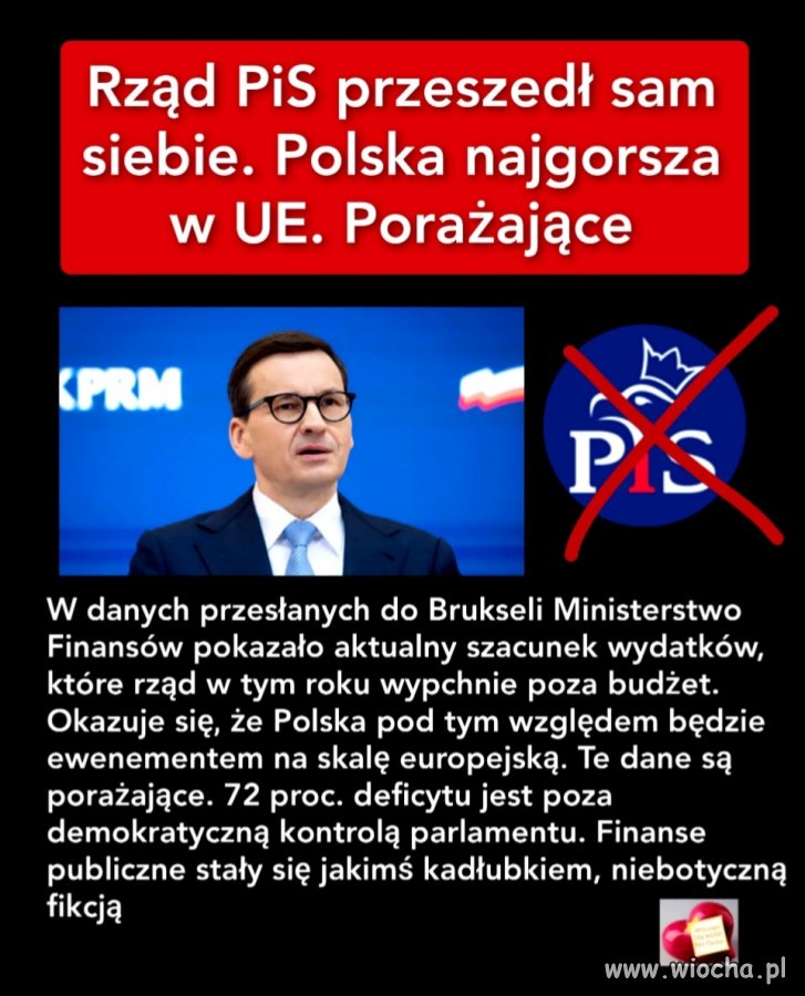 To się musi źle skończyć dla gospodarki. 