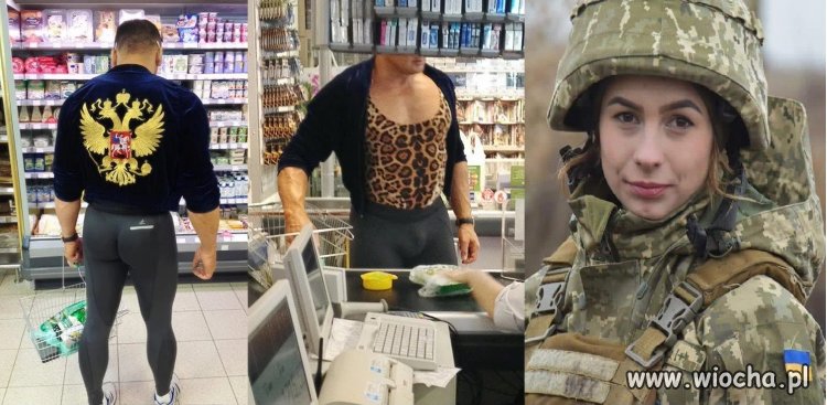 Rosyjski gieroj w kamuflarzu