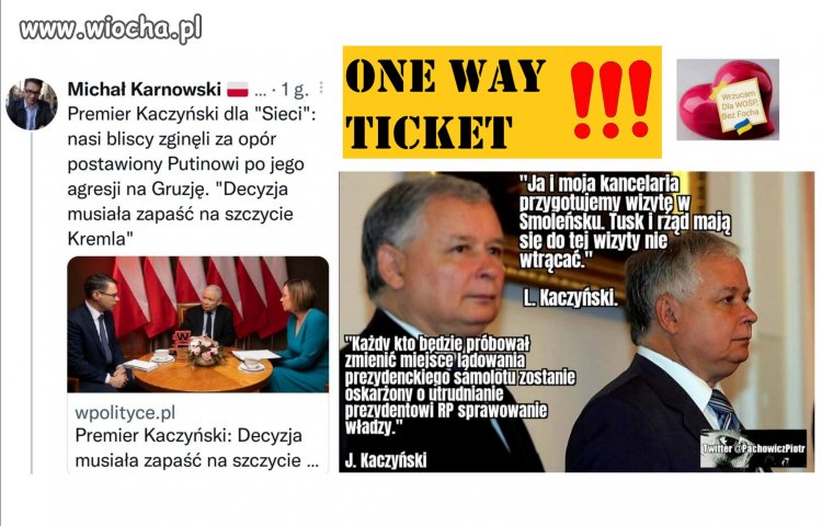 Krótko mówiąc, Jarosław Kaczyński z bratem...