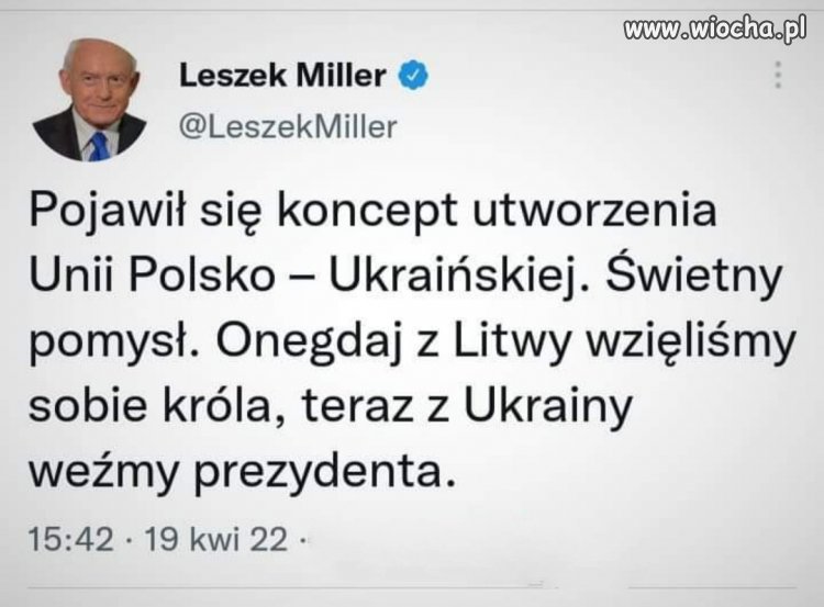 Pislam ma zawsze durne pomysły 